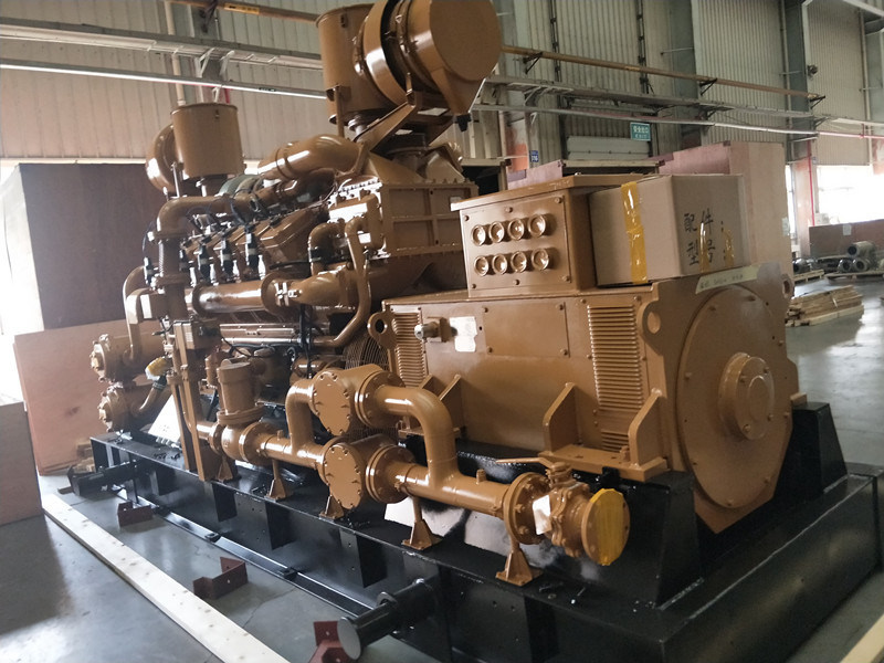 500kw Gas Generator G12V190zldt 1512t Model