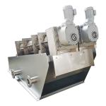 Sludge Dewatering Equipment Wastewater Stacked Screw Press For Oily Wastewater