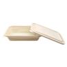 Buy cheap 650ML corn starch tableware biodegradable take out containers For Fast Food Shops from wholesalers