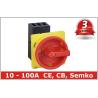 Buy cheap 5 Pole Isolator Disconnector 50A 80A 100A for Emergency Machinery Stop from wholesalers