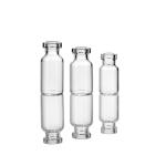 2ml clear amber neutral borosilicate tubular glass vial USP type I