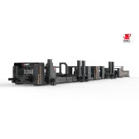 Buy cheap 70kw Automatic Corrugated Box Folder Gluer Machine High Efficiency Box Making product