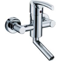 Buy cheap Nickle Chrome Plating Two Hole Bathroom Faucet Household Ceramic Cartridge product