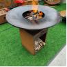 Buy cheap ISO9001 Steel BBQ Grill Corten Outdoor Cooking BBQ For Party from wholesalers