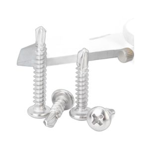 Buy cheap DIN7504 GradeA2 High Strength Cross Pan Head Self-Drilling Screw product