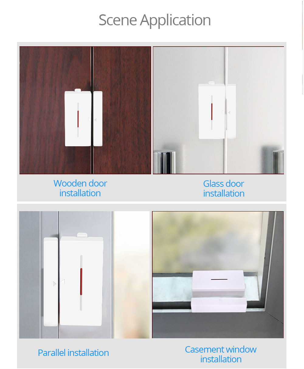 SONOFF Smart Home Alarm Security System With 433Mhz Door Window Wireless Automation Modules Sensor Compatible