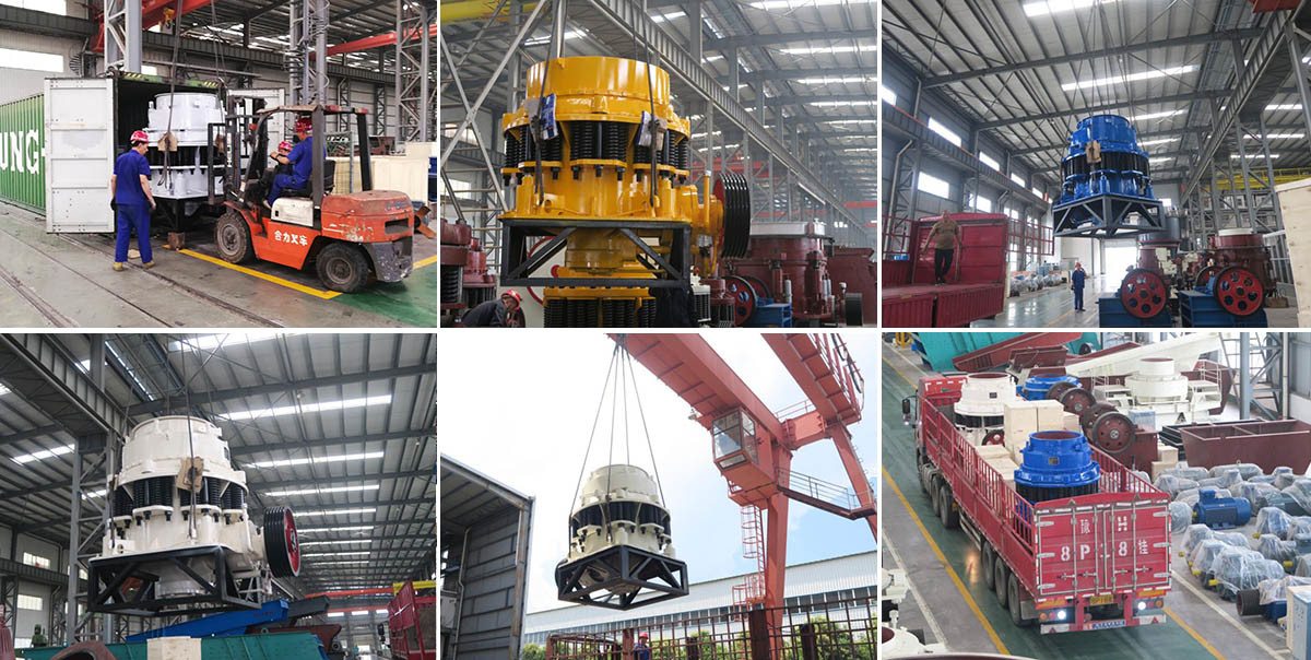 Large Capacity PSG Series Compound Cone Crusher 4.25 Feet High Performance