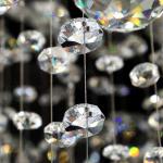Long stair modern lamp crystal chandelier LED lights elegant chandelier(WH-NC-19