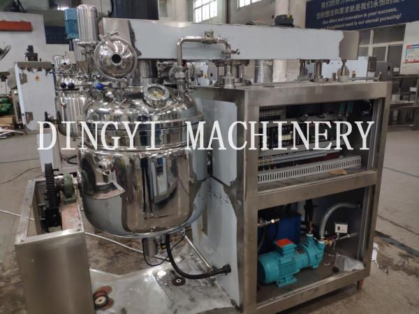 Buy cheap SS316L Cosmetic Mixer Equipment , Large Capacity Vacuum Mixer Homogenizer from wholesalers