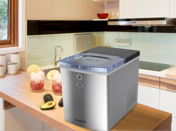 Buy cheap Stainless Steel Countertop Ice Maker White Red Silver Customized Color from wholesalers