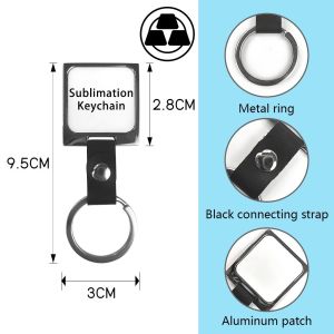 Buy cheap Zinc Alloy Metal Sublimation Keychain With Leather Buckle Picture Keychain from wholesalers