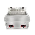 6L 6L Commercial Stainless Steel Gas Deep Fryer with 2 Basket Fried Chicken