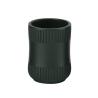 Buy cheap Dark Green Polyresin Bathroom Set Soap Dish Holder Countertop Set Belly Shape from wholesalers