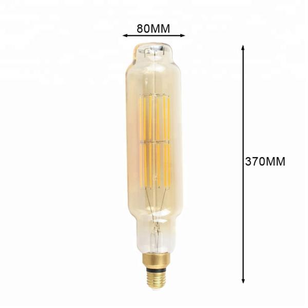 Buy cheap Bt75 Bottle Glass Globe Filament Bulb Gold Color 8w Retro Filament Bulb 110-220 V from wholesalers