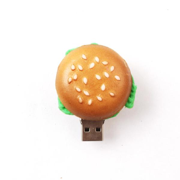 Buy cheap KFC McDonald's shaped hamburger Custom USB Flash Drives for Artificial Food Corporate Gifts from wholesalers