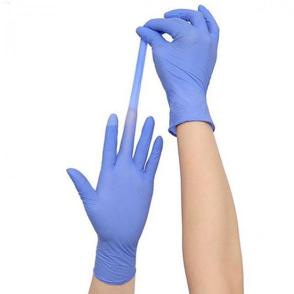 Buy cheap S-xl 24cm Length Non Medical Nitrile Gloves / Fda Approved Nitrile Gloves from wholesalers