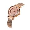 Buy cheap IP Rose Gold Waterproof 28mm Alloy Quartz Watch Ladies Mesh Band from wholesalers