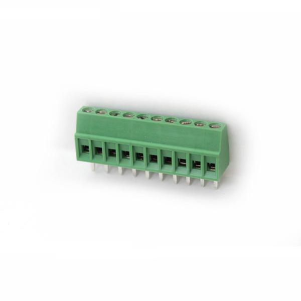 Buy cheap 2.54mm Pitch PCB Mounted Screw Terminal Blocks 300V 10A from wholesalers