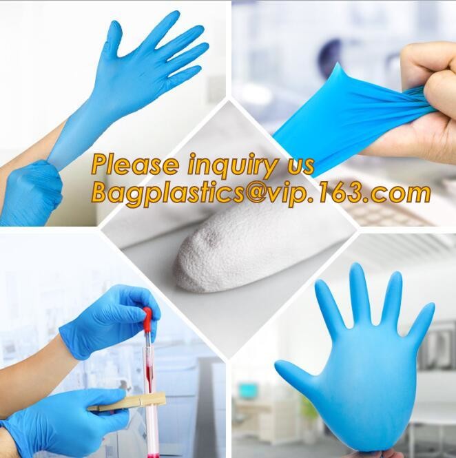 Disposable Clear Poly Hybrid Stretch Gloves, Copolymer Polyethylene PE gloves,household kitchen dining cook transparent