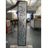 Buy cheap All Diamond Beveled Entry Door Glass With Patina Caming from wholesalers