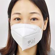 Protective FFP2 Active Carbon Face Mask , Carbon Filter Respirator Mask Gray