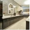 Buy cheap High Gloss Floating Cabinet Acrylic Door 18mm Membrane Kitchen Cabinets from wholesalers