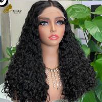 Buy cheap Glueless 5*5 Transparent Lace Front Natural Human Hair Glueless Silk Top Full product