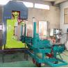 Buy cheap Log Cutting Vertical Band Sawmill With foundation Timber sawmill Machine For Sale from wholesalers