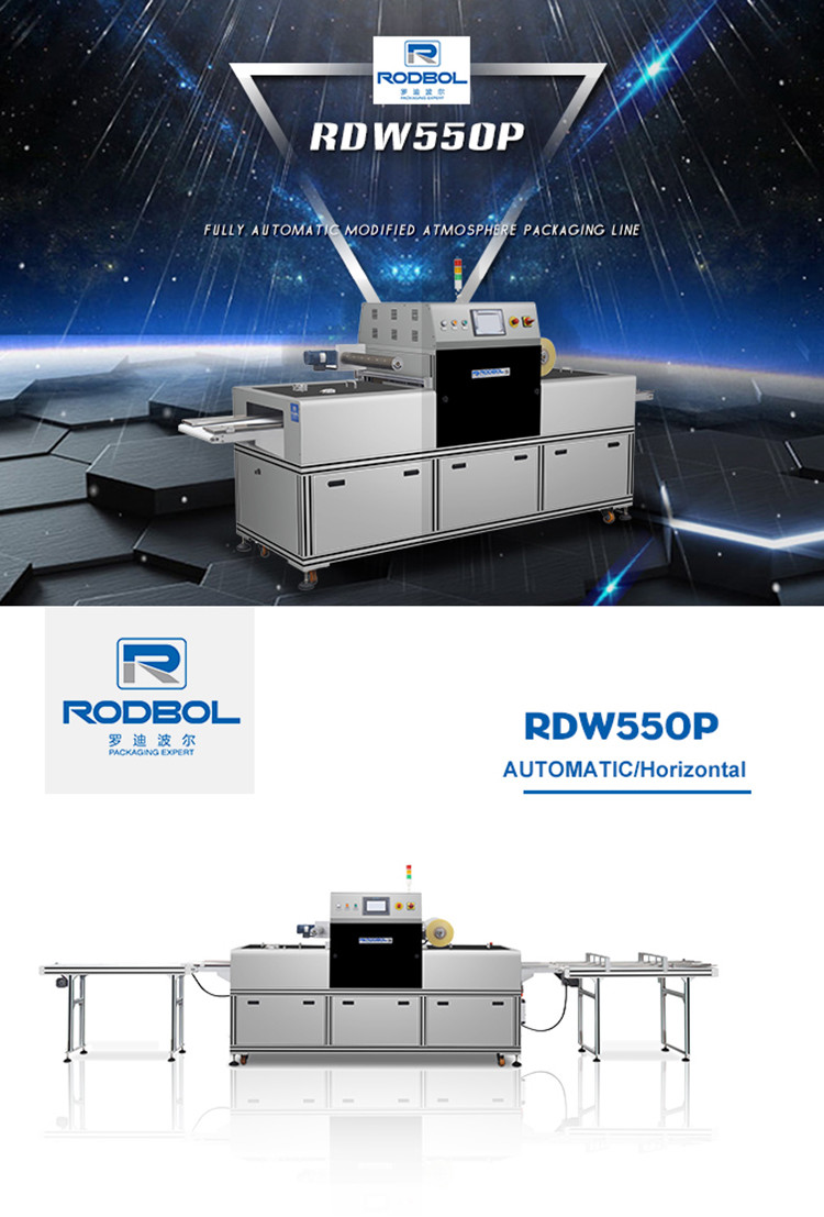 Automatic Vaccum Sealer MAP Packing Machine 304 Stainless Steel Material