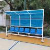 Buy cheap Substitute Soccer Team Bench Shelters For Outdoor School Stadium from wholesalers