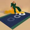 Buy cheap Crystal Velvet Fashion Bedroom Floor Carpets Large Dining Room Rugs OEM from wholesalers