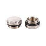 Radiator Accessories Steel Brass Air Ven With Cap 1/2" 3/4"