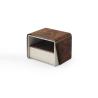 Buy cheap Luxury Italian Marble Top Nightstand Modern Bedside Cabinet 0.45m from wholesalers