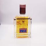 Baijiu 100ml 200ml 500ml Alcohol Bottles 800g Golden Embossed Printing