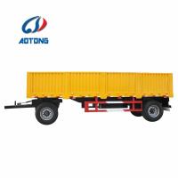 Buy cheap 20-30Tons Small Side Wall Trailer with Draw Bar and Weather-Resistant Steel product