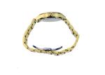 Waterproof Quartz Stainless Steel Watch Gold Bracelet 10ATM Green Dial