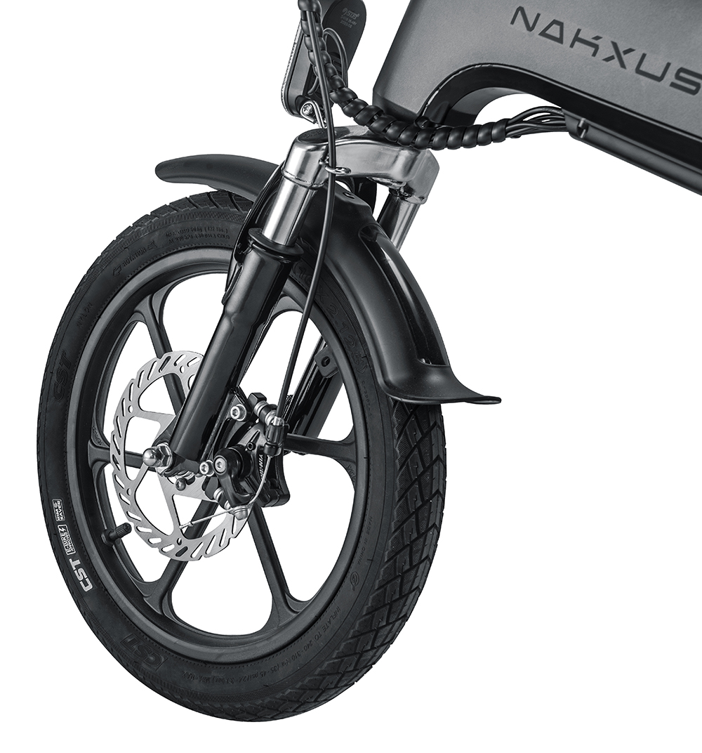 Classic Mini Electric Folding Bike 16 Inch 250W With 36V 8.7Ah Lithium Battery