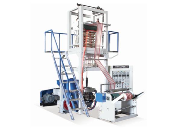 Buy cheap Double Color Strip Film Blowing Machine 600mm Max Folding Width Of Film from wholesalers