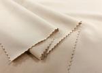200GSM Underwear Fabric / 82% Nylon Light Beige Poly Knit Fabric 150cm