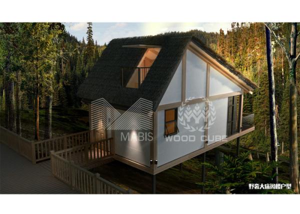 Buy cheap Wind Proof Prefab Villa House Q550 Light Steel Construction 1 Bedroom Type from wholesalers
