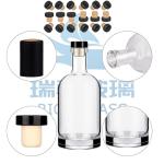 Clear Glass Bottle for 50ml 100ml 150ml 200ml 375ml 500ml 750ml Vodka Wine