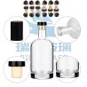 Buy cheap Clear Glass Bottle for 50ml 100ml 150ml 200ml 375ml 500ml 750ml Vodka Wine Whiskey from wholesalers