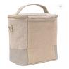 Buy cheap OEM Linen Cement Color Crossbody Lunch Bag Heat Transfer Printing from wholesalers