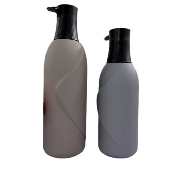 Buy cheap 500ml HDPE Matte Empty Lotion Pump Bottles Cosmetic Cream Shampoo Container from wholesalers