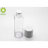 Buy cheap Clear Round PETG Material Empty Conditioner Bottle 110ml With White Screw Cap from wholesalers