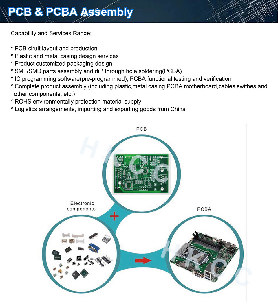 Metal Core Flexible LED PCB Assembly Circuit Board ENIG Surface