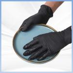 PVC Black Disposable Latex Free Gloves Powder Free Sterile Hand Gloves