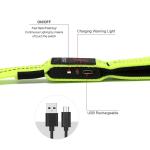 USB Rechargeable LED Dog Leash 47.2 Inch 120cm Reflective Night OEM ODM