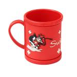 Promotional Emoji Soft Touch PVC Logo Wrapped On Plastic ABS Mug For Children's