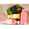 Buy cheap Plastic Cap Square Glass Juice Bottles Strong Sealing Coffee Packing from wholesalers